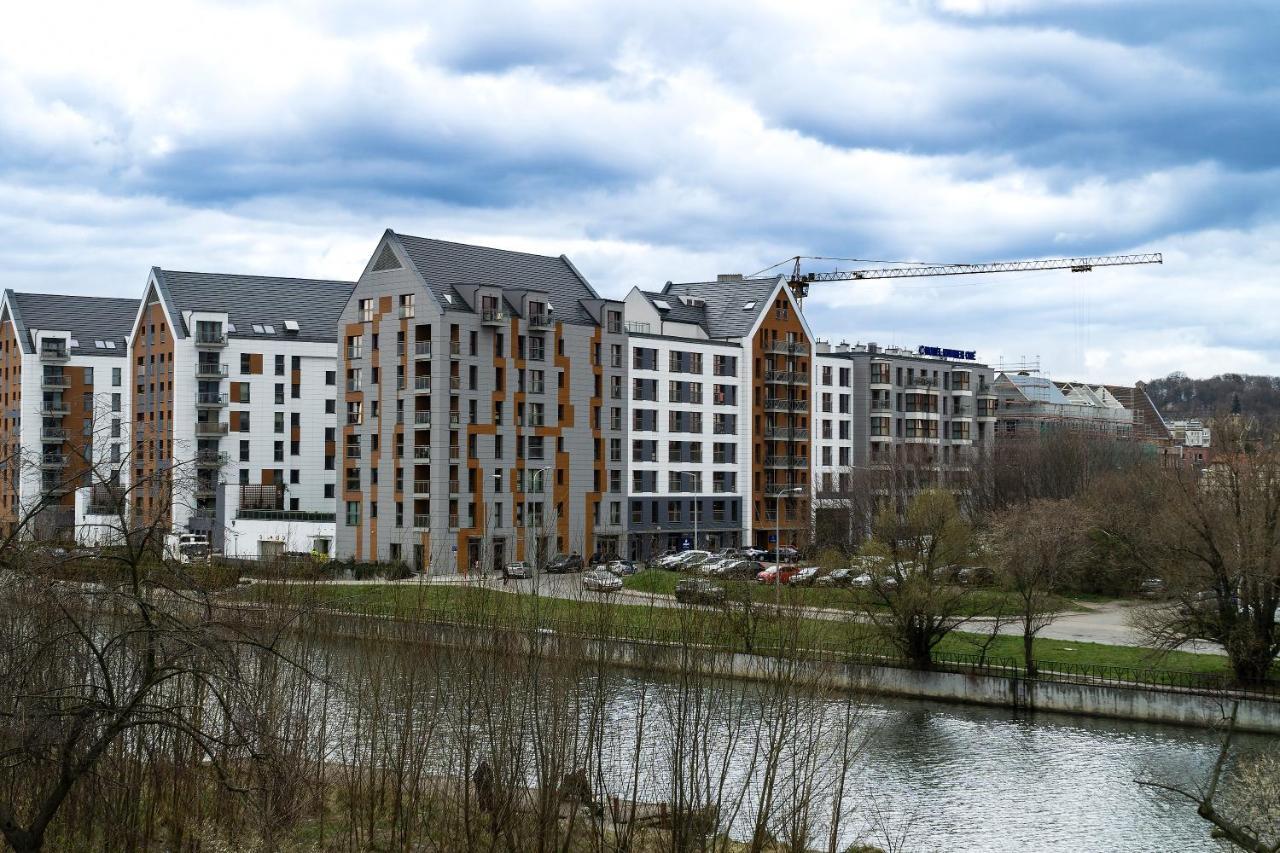 Ideal Apartments Grobla Gdańsk Exteriör bild